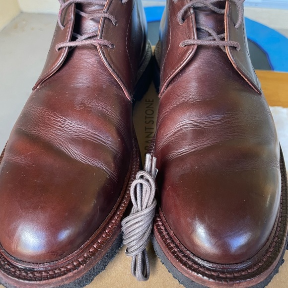 Grant Stone Chukka Boots US 8.5 D - Crimson Chromexcel - Excellent Condition - Picture 14 of 16